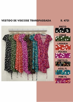 4721 VESTIDO DE VISCOSE TRANSP. na internet