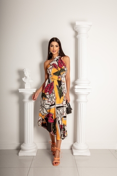 4853 SAIA/VESTIDO PAREÔ ESTAMPADO - loja online