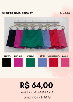 4854 SHORTS SAIA COM BT (nova remessa) - comprar online