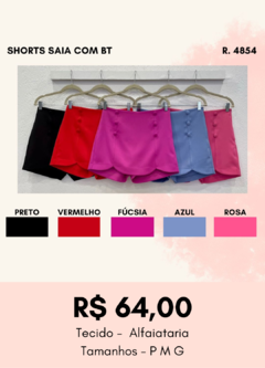 4854 SHORTS SAIA COM BT - comprar online