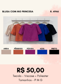 4946 BLUSA COM MG PRINCESA - comprar online