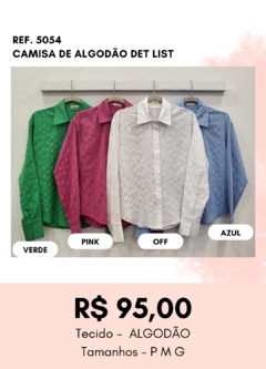 5054 CAMISA DE ALGODÃO - comprar online