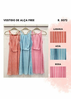 5072 VESTIDO DE ALÇA FREE - comprar online