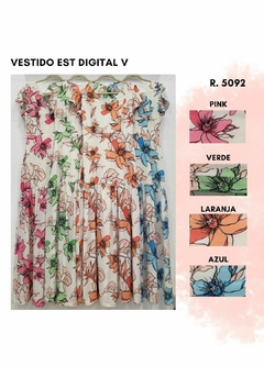 5092 VESTIDO EST DIGITAL V - comprar online