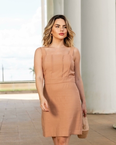 5207 VESTIDO CURTO COM DET VIVO - loja online