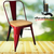 Silla tolix borravino asiento de madera