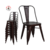 Silla Tolix con asiento de chapa - comprar online