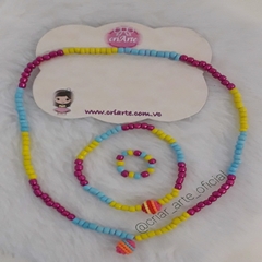 Kit Colar Choker+Pulseira+Anel na internet