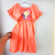 Vestido Laranja Frutas - comprar online