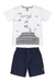 Conjunto Bermuda Sarja e Camiseta Summer - Beez - Baby & Kids