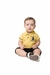 Conjunto Bermuda e Camisa Polo Amarela Veleiro - Beez - Baby & Kids