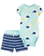 Conjunto Body e Short Pelicano - Beez - Baby & Kids