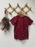 Camiseta Estrelinhas Marsala - Beez - Baby & Kids