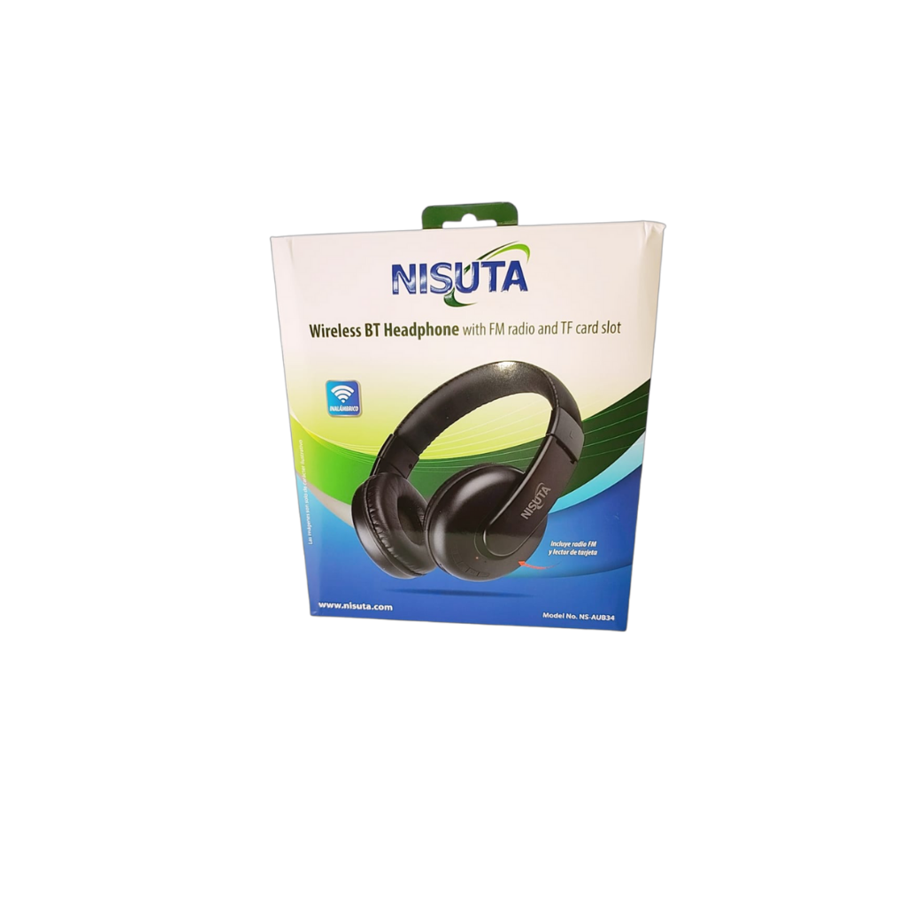 Auricular bluetooth tipo vincha con Microfono, radio FM y lector