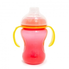 LOVE Vaso con asas, pico de silicona y tapa. 270ML