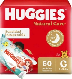 PROMO! Huggies Natural Care + toallitas húmedas La sirenita - comprar online