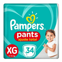 PROMO 2x1 PAMPERS PANT XG x34u