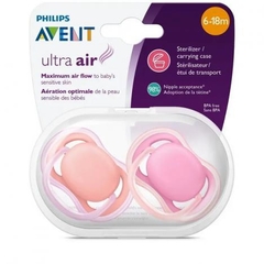 CHUPETE AVENT ULTRA AIR 6-18 NENA X 2