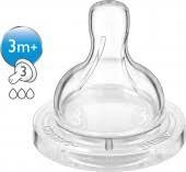 Avent Blister Tetina Classic Avent Flujo Medio x2+3 Meses