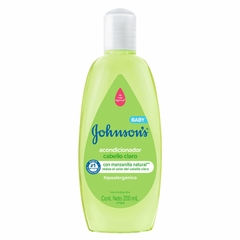 Johnsons crema de enjuague cabello claro