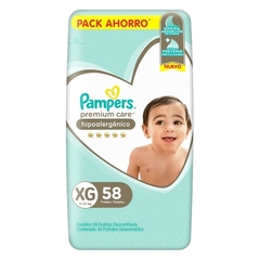 Pampers Premium Care piel delicada hipoalergenico (Ver Talles)p - tienda online