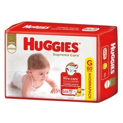 HUGGIES SUPREME CARE UNISEX - Pañalera Pampa