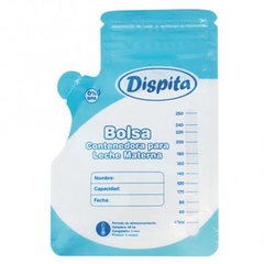 BOLSA CONTENEDORA LECHE MATERNA X 30U DISPITA