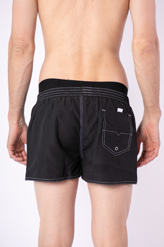 SHORT DE BAÑO MODELO ARUBA NEGRO - comprar online