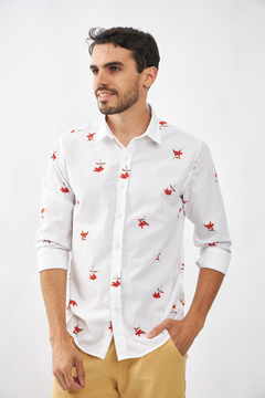 CAMISA M/L FLOWER - comprar online