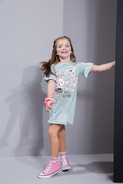 Vestido kukie ursinha patinadora - Lipe & Lissa Kids Moda Infantil