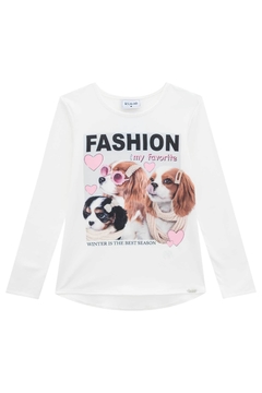 Conjunto Inverno Kukie cachorrinhas Fashion My Favorite - Lipe & Lissa Kids Moda Infantil