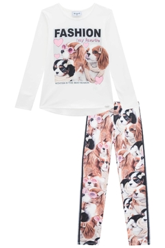 Conjunto Inverno Kukie cachorrinhas Fashion My Favorite