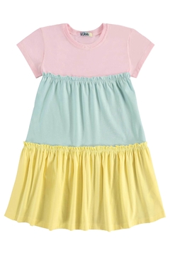 Vestido Infantil Multicolor Kukiê