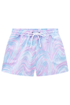 Shorts em nylon infantil Lilimoon