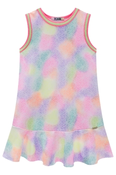 Vestido infantil Kukie regata colors