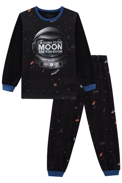 Pijama infantil Lucboo estampa astronauta - Lipe & Lissa Kids Moda Infantil