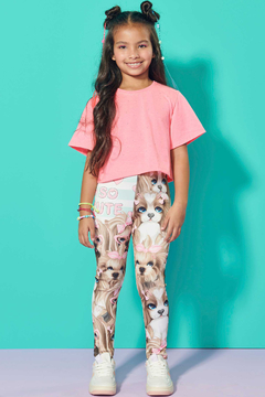 Legging Infantil Kukie Cachorrinhas na internet