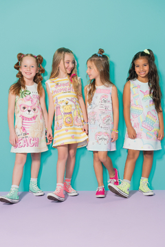 Vestido Infantil Kukie Verão Pop It - loja online