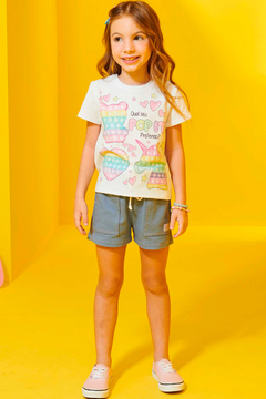 Blusa Infantil Kukie Pop It - Lipe & Lissa Kids Moda Infantil