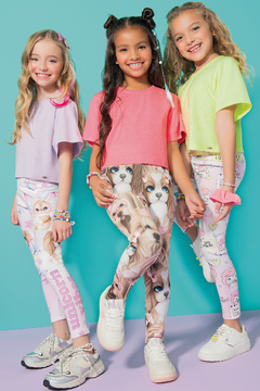 Legging Infantil Kukie Unicornio Selfie - comprar online