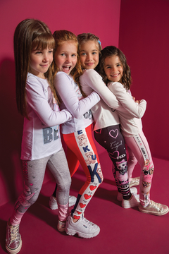 Legging Flanelada Inverno Kukie Pandinha Bailarina na internet