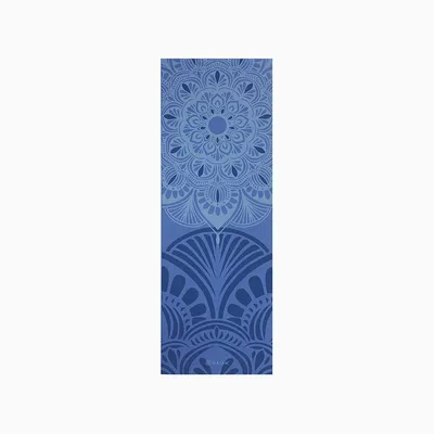 Gaiam Reversible Mystic Sky 6mm Yoga Mat, Blue