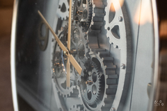 Reloj pared detalles engranajes. 60cm. Mod marte en internet