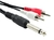 Cabo MXT P10 Mono x 2rca 1.8m (BLISTER)