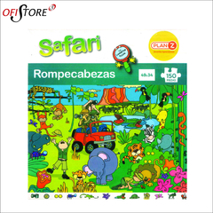 Juegos Puzzle Rompecabezas "Safari" 150 Piezas (13083)
