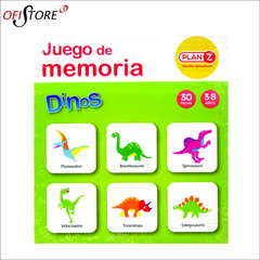 Juegos Memoria "Dinos" 30 Piezas (13088)