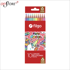 Lapices de colores Filgo pinto Pastel x10 unidades (8333)