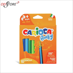 Lapices de Colores Carioca Baby Pencyl x10 unidades (7371)