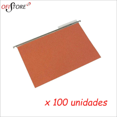 Carpeta Colgante Delta Ladrillo caja x 100 unidades (430)