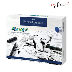Set "Manga Starter" - Kit de iniciacion Faber Castell (7306) x9 piezas